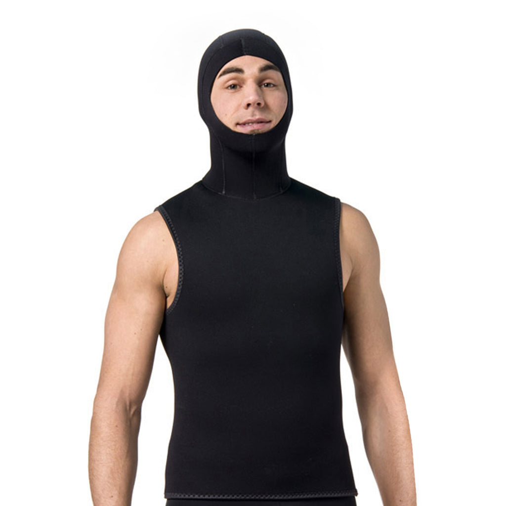 Veste à cagoule en néoprène 7/5 mm super extensible pour homme