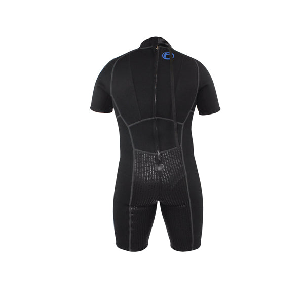 Aqualine 2.5mm neoprene shorty wetsuit for men