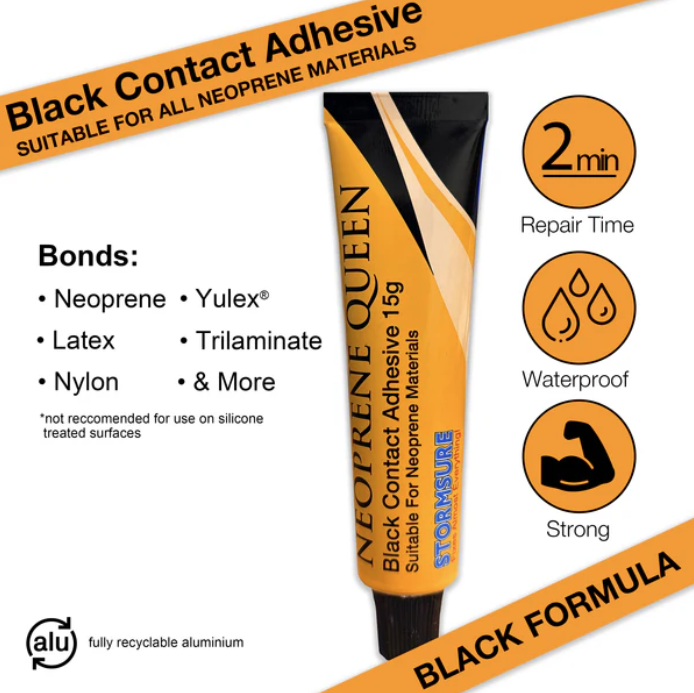 Neoprene Queen 15g Black Contact Adhesive