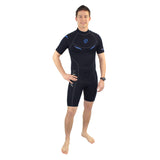 Aqualine 2.5mm neoprene shorty wetsuit for men