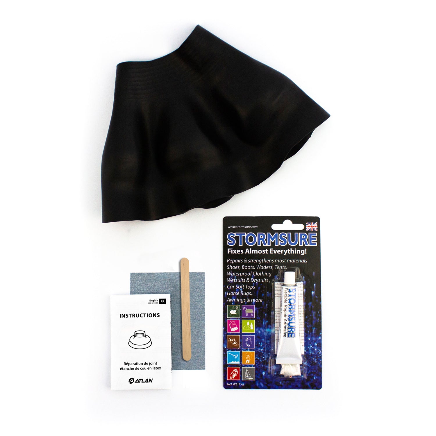 Latex Neck Seal Repair Kit