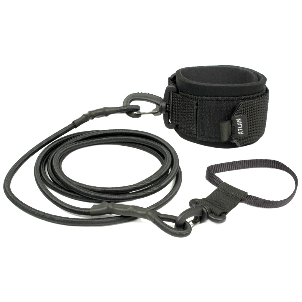 Safety leash for paddleboard