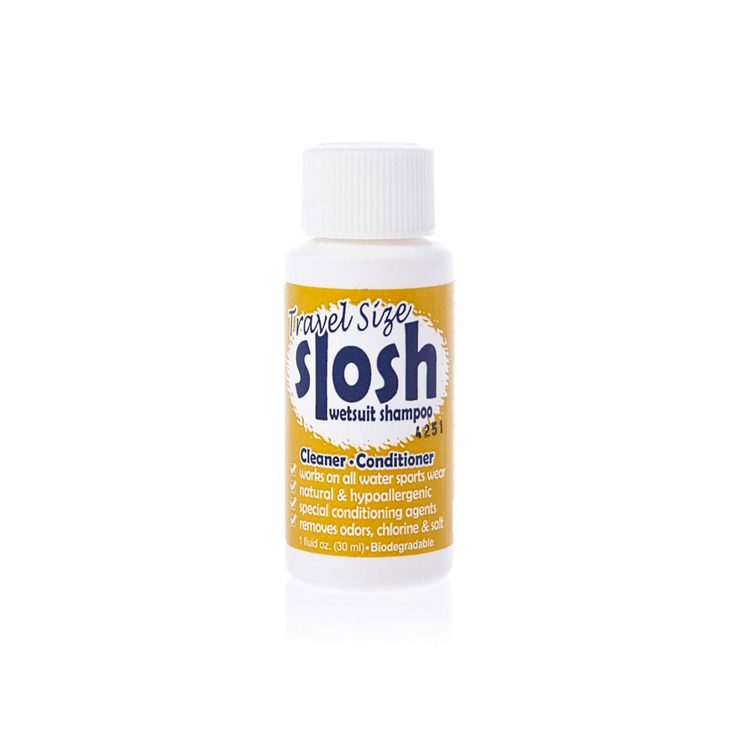 Shampoing biodégradable Slosh pour combinaison isothermique